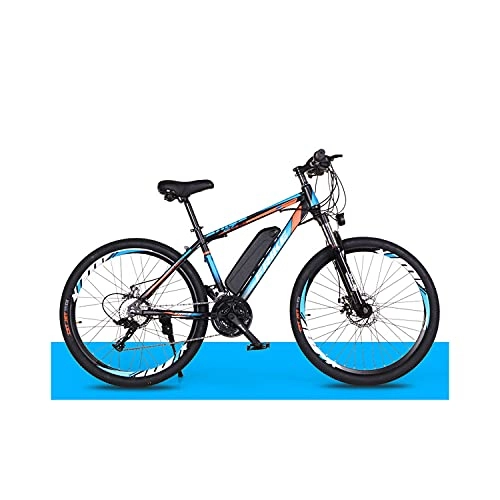 Bici elettriches : Ebike, Biciclette Elettriche, Biciclette Elettriche per Adulti, Mountain Bike Elettriche, Biciclette Elettriche da 26 '' per Adulti, 250w Bicicletta Elettrica E-Bike con Batteria al Litio(Color:Blu)