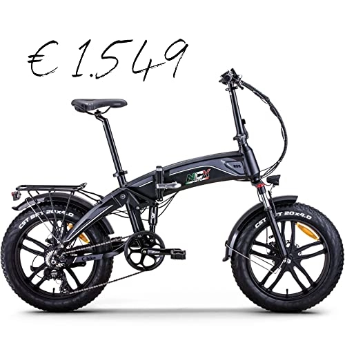 Bici elettriches : EBIKE NCX RD5 ALLOY GREY 250W FINO A 60KM