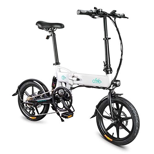 Bici elettriches : eecoo Bici Elettrica, FIIDO D2S Bicicletta Elettrica Pieghevole A velocit Variabile 36V 250W 7.8Ah, Cambio Elettrico a 3 velocit, Cambio Meccanico a 6 Marce, E-Bike (velocit variabile)