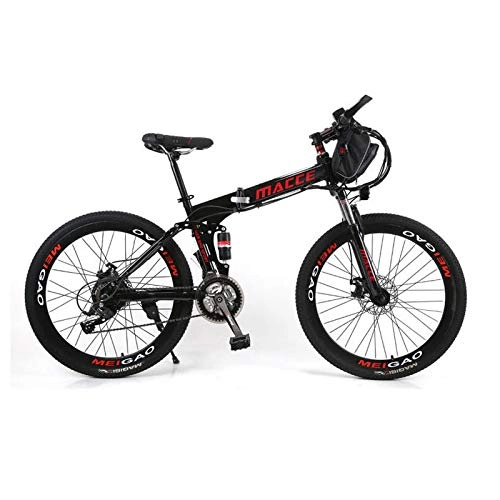 Bici elettriches : Elegante mountain bike elettrica pieghevole 26 pollici 21 velocità 36V, bicicletta, bicicletta per adulti, bicicletta elettrica, bicicletta elettrica per adulti, bicicletta da uomo