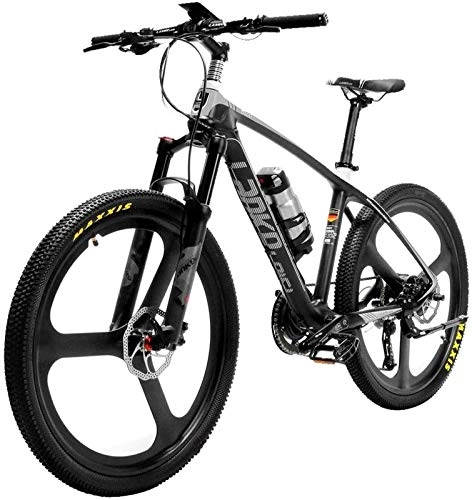Bici elettriches : Elettrica bici elettrica Mountain Bike Super-Light 18kg bicicletta elettrica in fibra di carbonio bici di montagna elettrica PAS con Shimano Altus Hydraulic Brake per i sentieri della giungla, la neve