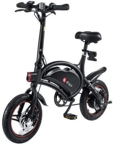 Bici elettriches : F-wheel DYU Smart Bici Elettrica E-Roller Scooter D3 Plus