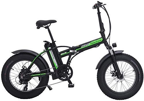 Bici elettriches : FFSM MX20 20 Pollici elettrica Neve Bici, 4, 0 Fat Tire, 48V 15Ah Potente Batteria al Litio, Alimentazione Assist Biciclette, Mountain Bike (Dimensione: 15Ah) plm46 (Size : 15Ah)
