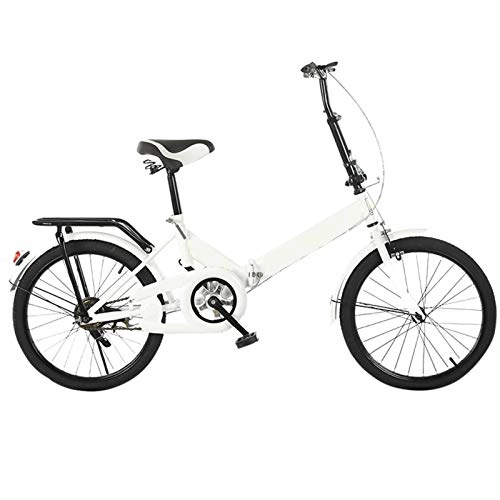 Bici elettriches : FingerAnge Bicicletta Leggera Pieghevole da 20 Pollici, Piccola Bicicletta Portatile Studente per Adulti Bicicletta Elettrica in Lega di Alluminio 10ah