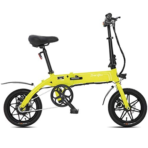 Bici elettriches : FNCUR Nuovo Pieghevole Bicicletta Elettrica Portatile Motorino Batteria al Litio della Batteria Auto Ciclomotore Telaio in Alluminio Alluminio Riser Alluminio Dentata Disco 6A 36V Regalo di Natale