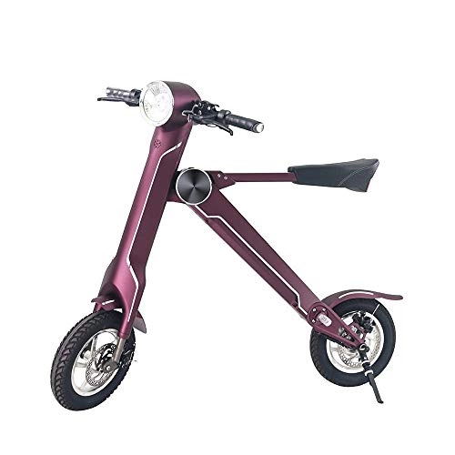Bici elettriches : FUJGYLGL Pieghevole Bicicletta elettrica, Ultra High Speed ​​Scooter Elettrico for Adulti Pieghevole, Doppio Motore |Batteria