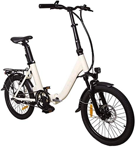 Bici elettriches : GBX Bici, Bici Elettrica, Bici da Mountain Bike Pieghevole da 20 Pollici da 250 W, con Batteria Agli Ioni Di Litio da 36 V 7, 8 Ah Mobile e Bici da Bicicletta Elettrica Brakere a Doppio Disco da Viagg