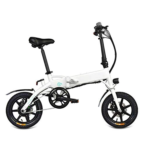 Bici elettriches : Gebuter Upgraded Electric Bikes for Adults 250W 14" Folding Bike Compact Electric Bicycle E-Bike Adjustable Height for Sports Outdoor Cycling Travel Commuting City Electric Bike Urban Commuter