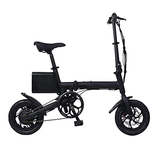 Bici elettriches : Gmadostoe Bicicletta elettrica Pieghevole, Mini Scooter Elettrico Pieghevole da 12"Ultra Leggero da Citt, Display LCD velocit Massima 20 km / h, Battery~7.8ah