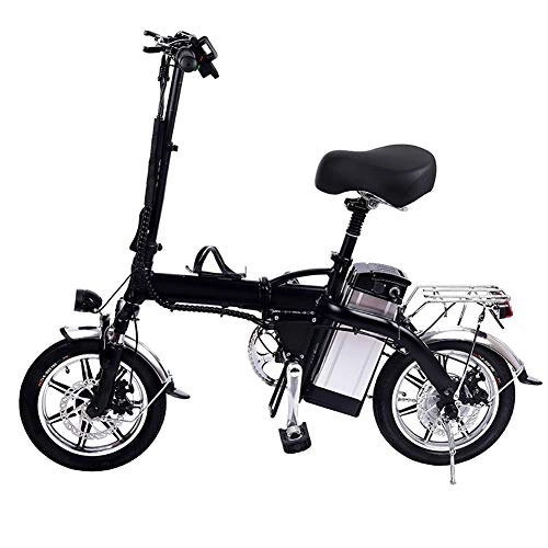 Bici elettriches : Gowell 48V 12A 350W Bicicletta Elettrica Pieghevole Bici Elettriche al Lavoro Batteria Cambio Shimano 35 velocità E-Bike para Adultos