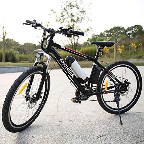 Bici elettriches : grapest mountain bike Bicicletta elettrico E-Bike 250W 26 35 km / h Shimano 21 + Batteria 36V*12A* di alluminio LG Staccabile Removibile