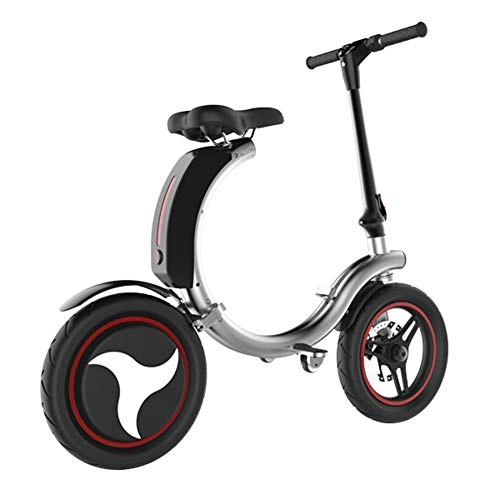 Bici elettriches : GYJUN Scooter elettrici per Adulti Pieghevole a 360 Gradi Scooter della Biga dell'equilibrio della Strada del Mini carro Elettrico Fuori Strada Motore 350 W 36 V (14 Pollici)