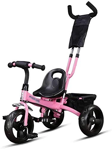 Bici elettriches : GZCC Passeggino per Bambini Bici a Pedali Triciclo Coperta Triciclo per Bambini 2~10 Anni (Colore: Giallo, Dimensioni: 76x43x59 cm)