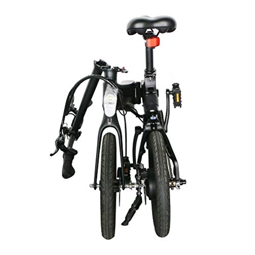 Bici elettriches : HAINIWER Bici elettrica Pieghevole, Bici elettriche Antiscivolo da Città e Bici 250 W 36 V 16 Pollici Bici elettrica Leggera per Adulti Uomini e Donne