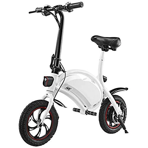 Bici elettriches : Hebbp1 Bicicletta Elettrica Pieghevole Bicicletta Portatile Bicicletta Elettrica per Adulti Mini Bicicletta in Lega di Alluminio Intelligente Ciclomotore