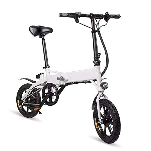 Bici elettriches : HSTD Bicicletta Elettrica Pieghevole per Bicicletta Elettrica con Pneumatico Grasso per Adulti, Bici da Crociera da Spiaggia, per Pendolari in Città Ciclismo All'aperto Allenamento da Viaggio City