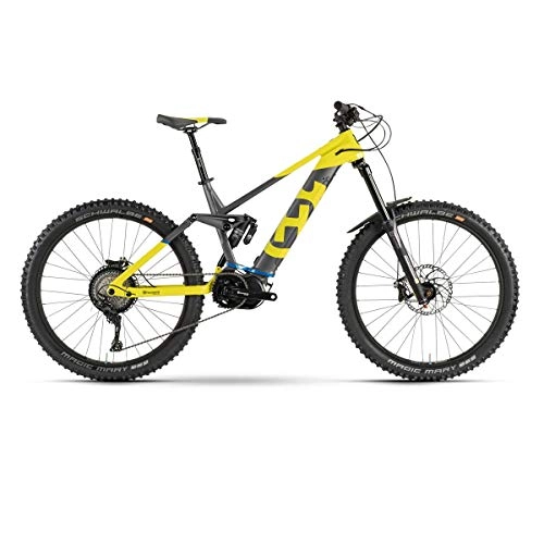 Bici elettriches : Husqvarna Hard Cross 7 27, 5'' 500Wh Shimano 11v Taglia 44 Giallo 2019 (eMTB Enduro)