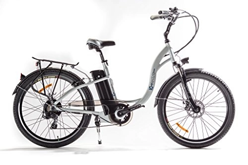 Bici elettriches : IC Electric Essens bicicletta elettrica, Bianco,