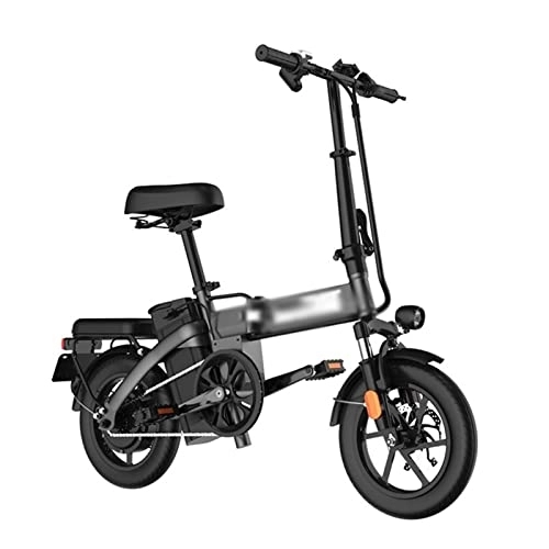 Bici elettriches : IEASEzxc Bicycle Bicycle Electric Folding Bicycle Ultra Long Battery Life Electric Bicycle