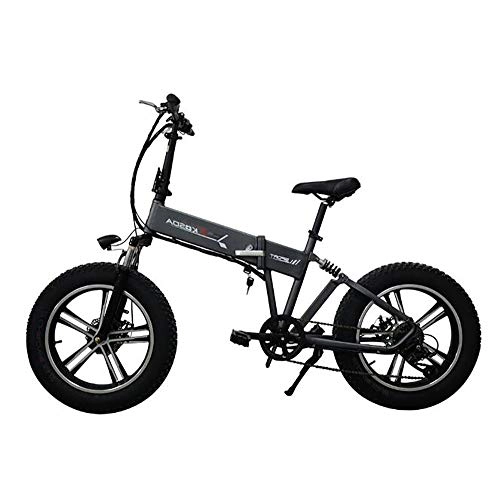Bici elettriches : JAEJLQY Bicicletta Elettrica Mountain Bike Comma Mountain Bike 21 velocit 20"in Lega di Alluminio Pieghevole a velocit variabile Bicicletta Freni a Doppio smorzamento delle Vibrazioni