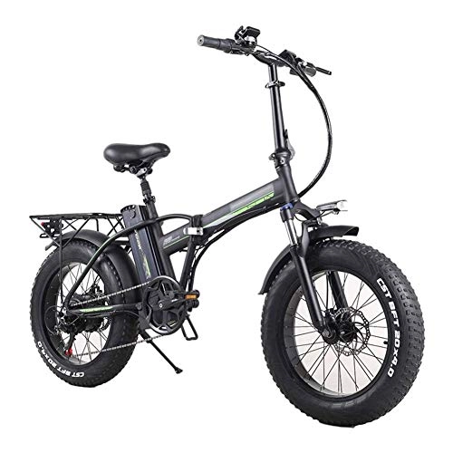 Bici elettriches : JIEER Bicicletta Pieghevole Elettrica Bicicletta Pieghevole Portatile, Display a LED Bicicletta Elettrica da Pendolarismo Motore da 350 W, Carico Massimo 120 kg, Portatile Facile da Riporre, per Ci