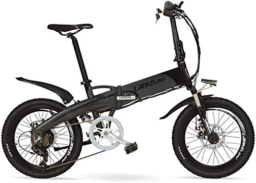 Bici elettriches : JINHH Mountain Bike Pieghevole da 20 Pollici 500 W / 240 W Motore 48 V 14, 5 Ah Batteria al Litio Sospensione Pedale Assistenza Bici elettrica (Dimensioni: 500 W 14, 5 Ah)