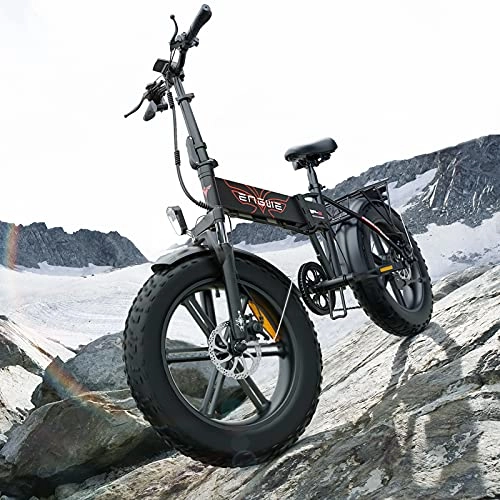 Bici elettriches : JUYHTY Fat Tire Electric Men Mountain Bike 48V 500W Snow Bike, Batteria Rimovibile 5 Ore di Ricarica Rapida Professionale 7 velocità per 150KG Folla