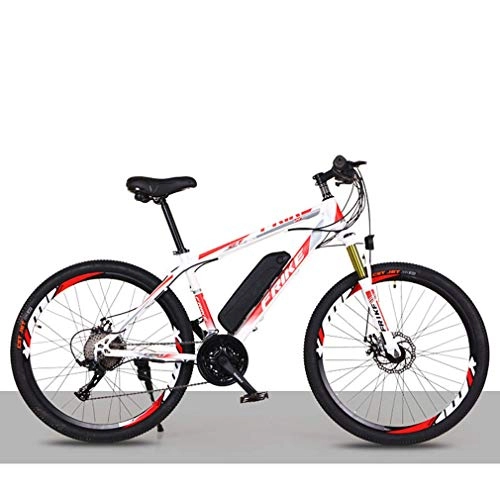 Bici elettriches : JZZJ Bici elettriche 26 `` Mountain Bike, Bicicletta per Tutti i Terreni con Batteria agli ioni di Litio Rimovibile di Grande capacit (36V 8AH 250W)