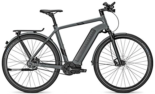 Bici elettriches : Kalkhoff Impulse Evo INTEGRALE 8 - Bicicletta elettrica da uomo, 8 g, ruota libera da 17 Ah, 28", altezza telaio: 60; colore: grigio lilla opaco