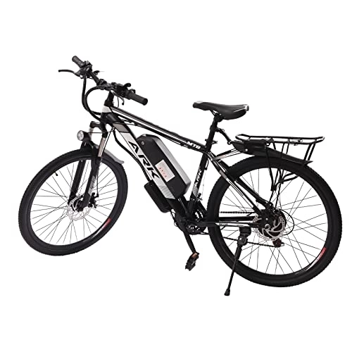 Bici elettriches : kangten Bicicletta elettrica a 21 marce, 26", mountain bike, 250 W, motore 25 km / h, resistenza 20 – 30 km da uomo e da donna