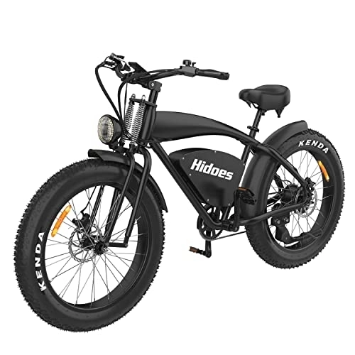 Bici elettriches : Kanpe Bicicletta Elettrica, Hidoes B3 26", Bici Elettrica, Mountain Bike Elettrica, Batteria Rimovibile 17.5 Ah, 7 Velocità, bicicletta elettrica pedalata assistita, e Bici Bicicletta