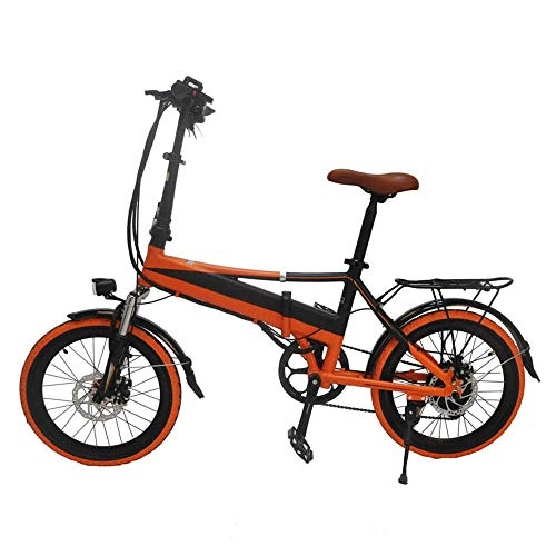 Bici elettriches : KPLM Mountain Bike elettrica, E-Bike Pieghevole da 20 Pollici, 48 V 250 W, Batteria agli ioni di Litio 8Ah e Cambio Shimano 21 velocit