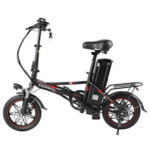 Bici elettriches : LCLLXB SIMEBIKE Bicicletta elettrica 26 Pollici, in Alluminio Folding Portatile, 48 V, Batteria al Litio E-Bike E-Bike Pieghevole