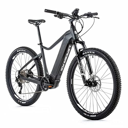 Bici elettriches : Leader Fox Velo electrique-VAE vtt 29'' Orem 2022 Homme Gris-Noir Mat 10v moteur Central panasonic gx Ultimate 36v 90nm batterie 20ah (Cadre 19, 5" - 50cm - l - Adulte de 178cm à 185cm)