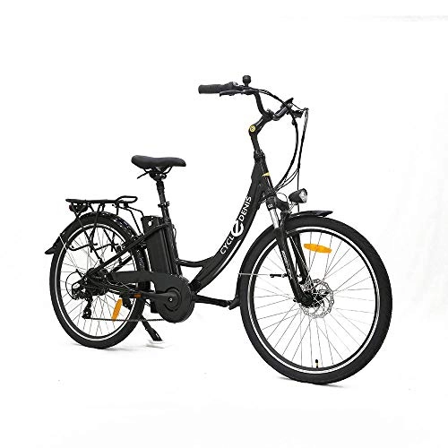Bici elettriches : Levin dental Bicicletta elettrica Urban 26", 25 km / h, colore: nero