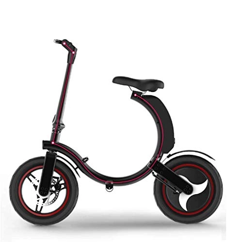 Bici elettriches : LFEWOZ Elettrico Pieghevole Bici Pieghevole in Alluminio E-Bike per Adulti Bicicletta Elettrica 36V 6AH agli Ioni di Litio BatteryBike Intelligente Outdoor Bike