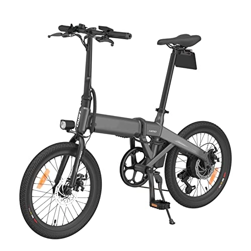 Bici elettriches : LIU Bici elettrica 20" Pneumatico Bicicletta elettrica 250 W Motore e Bici 25 km / h ebike 80 km Chilometraggio Bicicletta elettrica all'aperto per Adulti