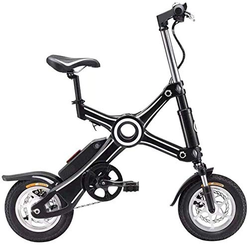 Bici elettriches : LJ Biciclette, Biciclette elettriche, Biciclette pieghevoli Lega di alluminio con seggiolino per bambini Luce senza catena 10 velocità per pendolarismo Ebike 35Km e bici elettrica pieghevole veloce A