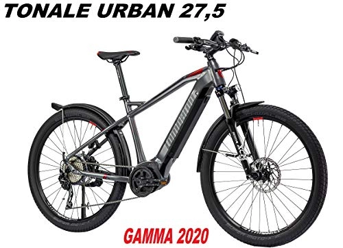 Bici elettriches : LOMBARDO BICI TONALE Urban Ruota 27, 5 Performance 63NM Batteria Integrata 500WH Gamma 2020 (53, 5 CM)