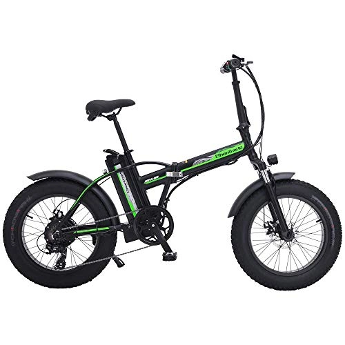 Bici elettriches : LP-LLL Bici elettrica-Mountain Bike, Bici da Neve elettrica 20 Pollici MX20, Pneumatico Grasso 4.0, Batteria al Litio Potente 48V 15Ah, Bicicletta servoassistita