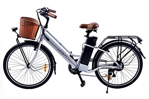 Bici elettriches : LP-LLL Biciclette elettriche - Bici elettrica Mountain Bike Ebike, Batteria al Litio 36V 10Ah con Bici elettrica 26"e Shimano 6 velocit