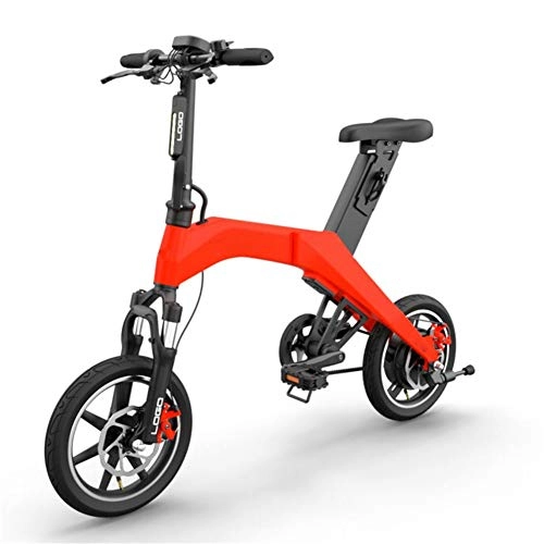 Bici elettriches : Lvbeis Adulti Bicicletta Elettrica Pieghevole Mountain Bici Pedalata Assistita City Bike Portatile velocit Fino A 25 Km / h E-Bike da Strada