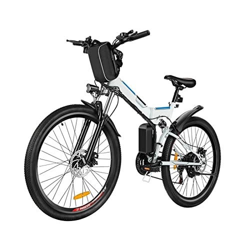 Bici elettriches : LWL Bicicletta Elettrica Adulti Bicicletta elettrica for Adulti Pieghevole 26 Pollici 250W 21 velocità Mountain Electric Power Batteria agli ioni di Litio Bicicletta elettrica in Lega di Alluminio