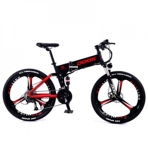 Bici elettriches : LXLTLB E-Bike Mountain Bike Grande capacità 36V 15HA Batteria al Litio Bici Elettrica da Pieghevole Adulto Bicicletta Montagna