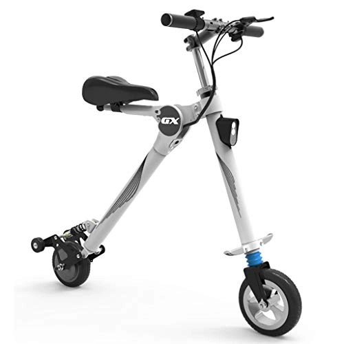 Bici elettriches : Lxn Bicicletta elettrica piegante Adulta, Mini motorino Elettrico della Batteria al Litio con 12 miglio con Peso Leggero 12.5KG - 36V 250W