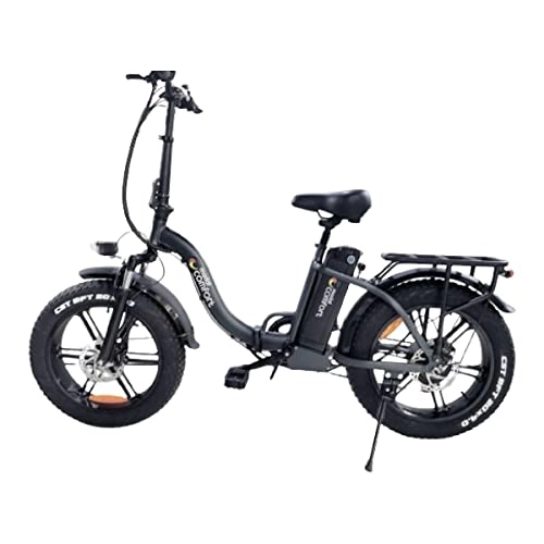 Bici elettriches : Madat Comfort E Bike E Bicicletta E pieghevole, 250 W, fino a 25 km / H, batteria 15 Ah, 100 km