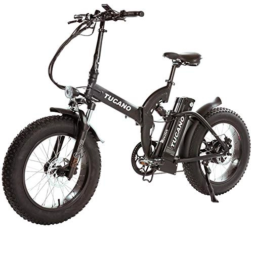 Bici elettriches : marnaula tucano Monster 20 FS eBike Plegable - Suspensin Delantera - Motor 500W(Antracita)