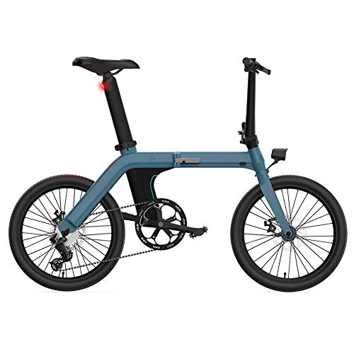Bici elettriches : Metyere Electric Bike 250W Folding City Ebike with LCD Display 14 inch Inflatable Rubber Tire Suitable for Adults And Teenagers