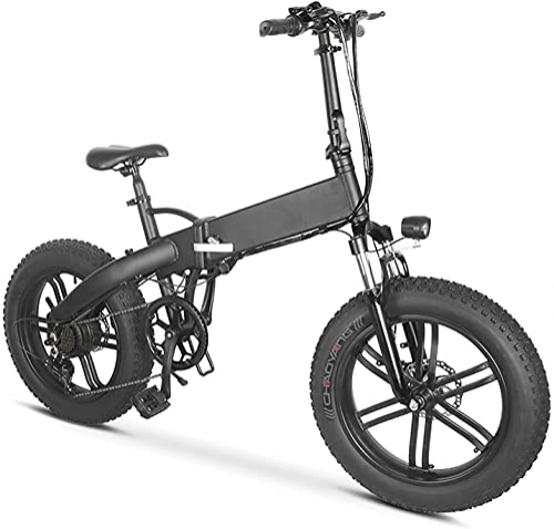 Bici elettriches : MK 012 Mountain e Bike pieghevole 500 W 7 velocità Unisex Bicicletta elettrica pieghevole rapida 500 W / Fast Folding Electric Bike