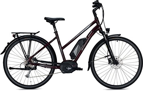 Bici elettriches : Morrison e della Bike e 6.028pollici 50cm trapezio Bordeaux lucido